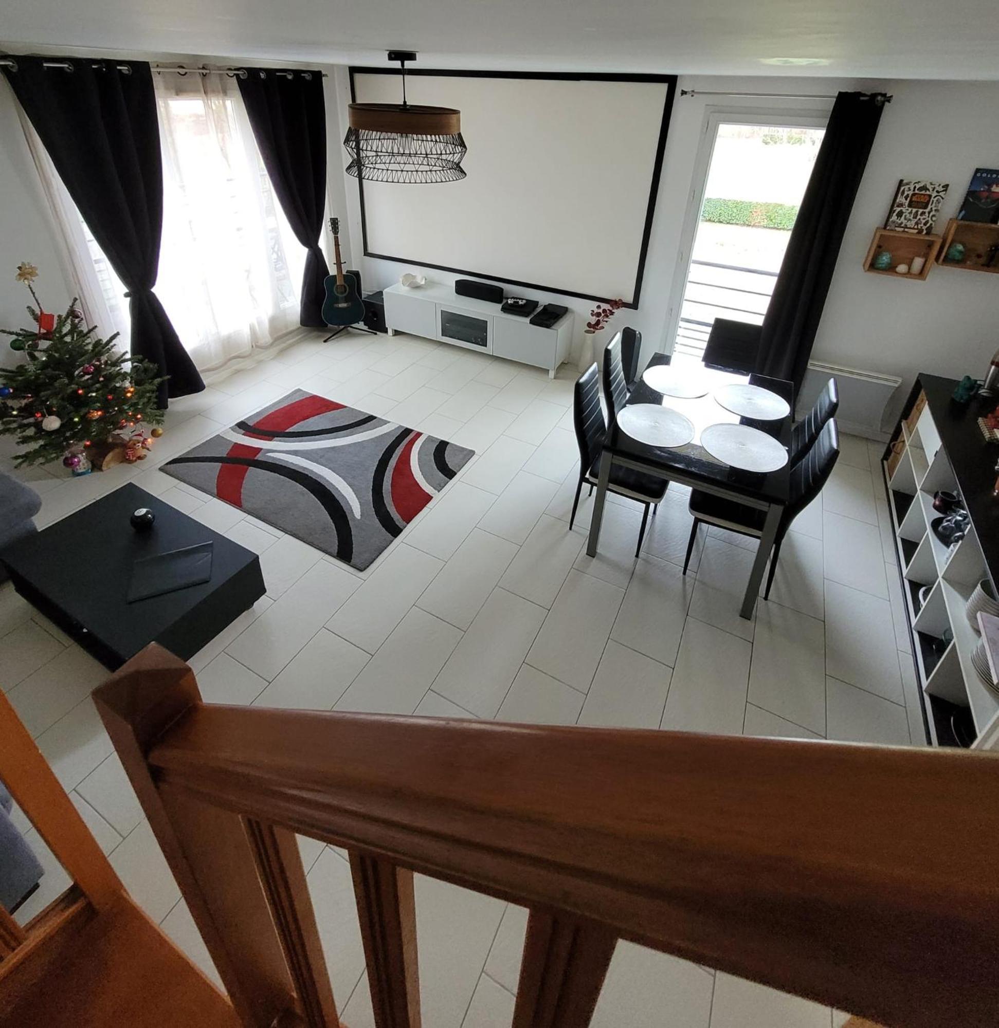 Duplex Proche Disney Avec Ecran Cinema Chessy  Luaran gambar
